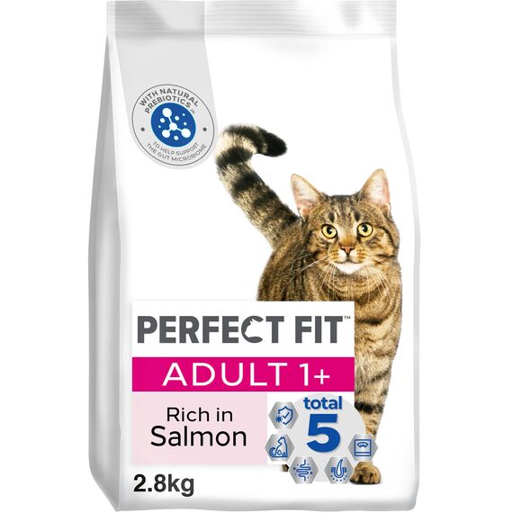 PERFECT FIT™ Katze Beutel Adult 1+ mit Lachs 3x2,8kg