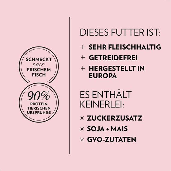 PrimaCat - Trockenfutter für ausgewachsene Hauskatzen, Geschmacksrichtung Lachs, 400 g