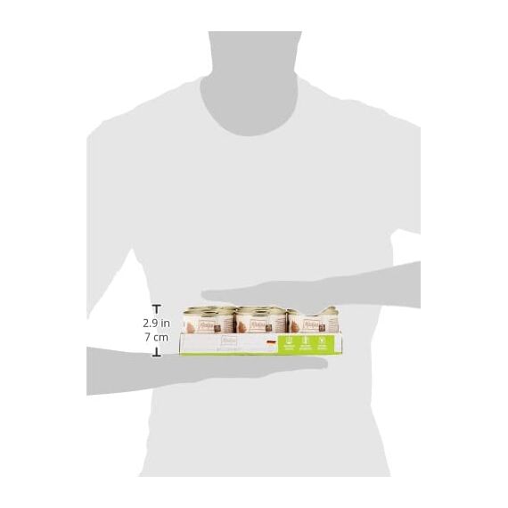 MjAMjAM - Premium Nassfutter für Katzen - purer Fleischgenuss - köstliches Pferd pur, 6er Pack (6 x 200 g), getreidefrei mit extra viel Fleisch