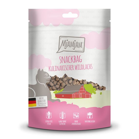 MjAMjAM - Snackbag - kulinarischer Wildlachs 8 x 125g