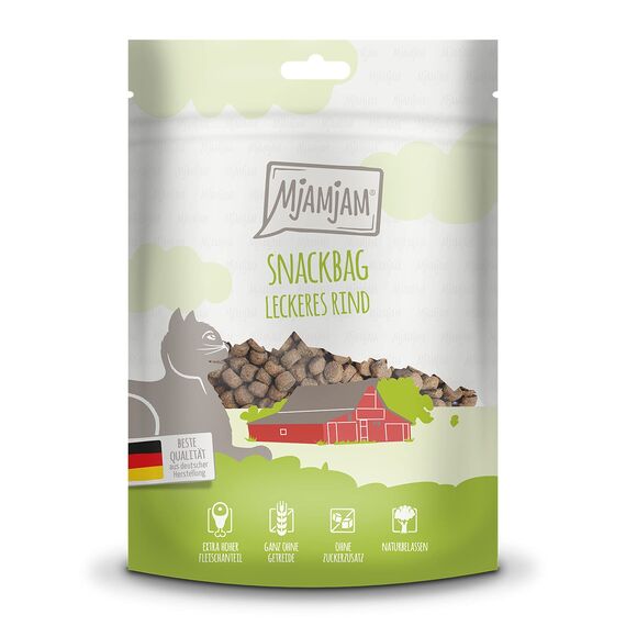 MjAMjAM - Snackbag - leckeres Rind 8 x 125g