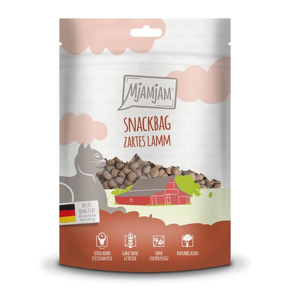 MjAMjAM - Snackbag – zartes Lamm 8 x 125g