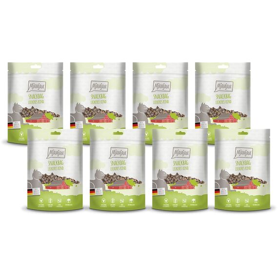 MjAMjAM - Snackbag - leckeres Rind 8 x 125g