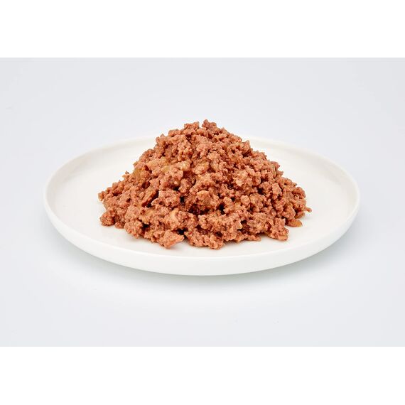 MjAMjAM - Premium Nassfutter für Katzen - Quetschie - purer Fleischgenuss - zartes Pferd pur, 12er Pack (12 x 125 g), getreidefrei mit extra Fleisch