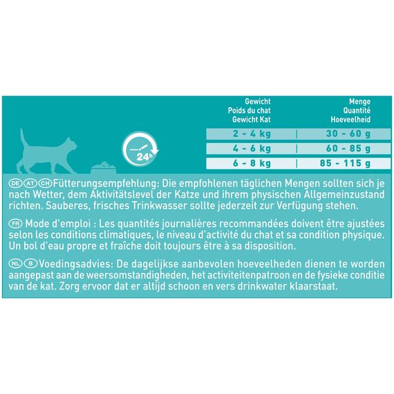 PURINA ONE BIFENSIS Sterilcat Katzentrockenfutter, für kastrierte Katzen, gesunder Stoffwechsel
