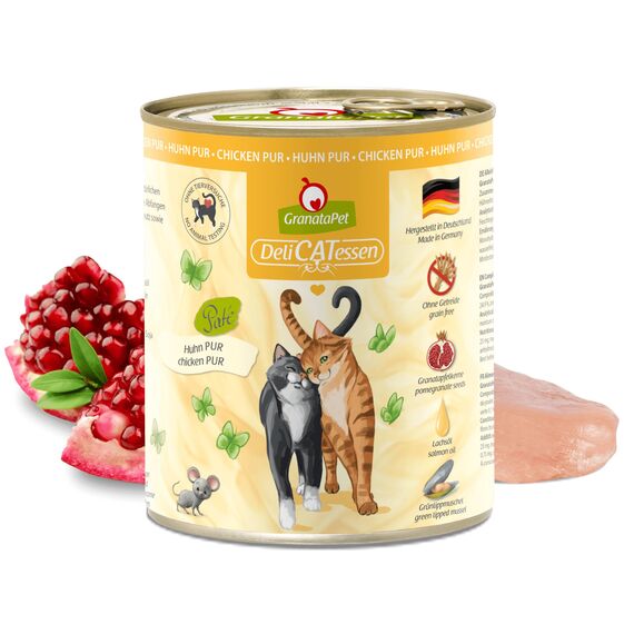 GranataPet Delicatessen Multipack 2 PUR, 1er Pack (1 x 4.8 Kg), Nassfutter für Katzen, Katzenfutter für Feinschmecker, Futter ohne Getreide & ohne Zuckerzusätze