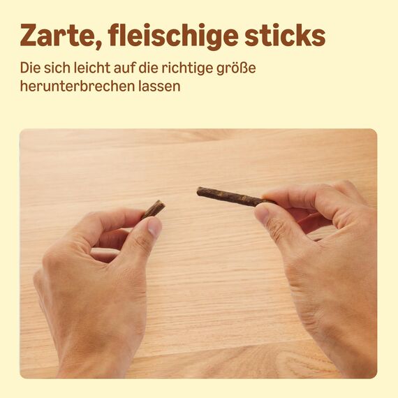 by Amazon Katzensticks Truthahn & Lamm, 50 g
