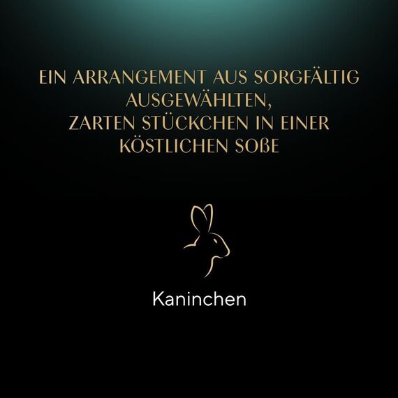 SHEBA Schale Nassfutter für Katzen Selection in Sauce mit Kaninchenhäppchen 2 x 11 x 85g