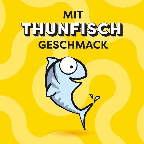 Dreamies Klassiker Katzensnacks mit Thunfisch – Traumhaft knusprige Taschen mit zarter Füllung – 6 x 60g