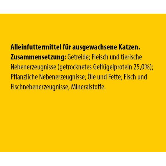 JosiCat Crunchy Poultry (1 x 10 kg), Premium Trockenfutter für ausgewachsene Katzen, Katzenfutter, powered by JOSERA, 1er Pack