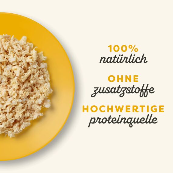 Applaws Premium Natural Katzenfutter Nass, Huhn in Brühe 70g Dose (Packung 24x70g)