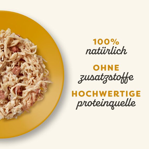 Applaws 100 % natürliches Nassfutter für ausgewachsene Katzen, Hähnchenbrust mit Hühnerleber in Brühe, 24 × 70 g Dosen
