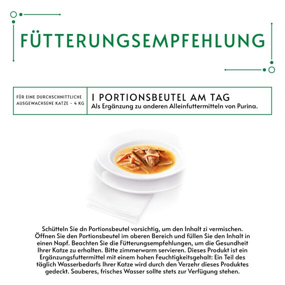 Gourmet Crystal Soup für Katzen mit naturbelassenem Thunfisch und Sardellen, 32er Pack (32 x 40g)