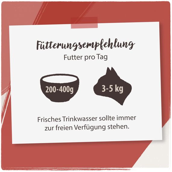 Venandi Animal – Premium Katzenfutter – Huhn als Monoprotein, Nassfutter, getreidefrei und naturbelassen, 6er Pack (6 x 200g)
