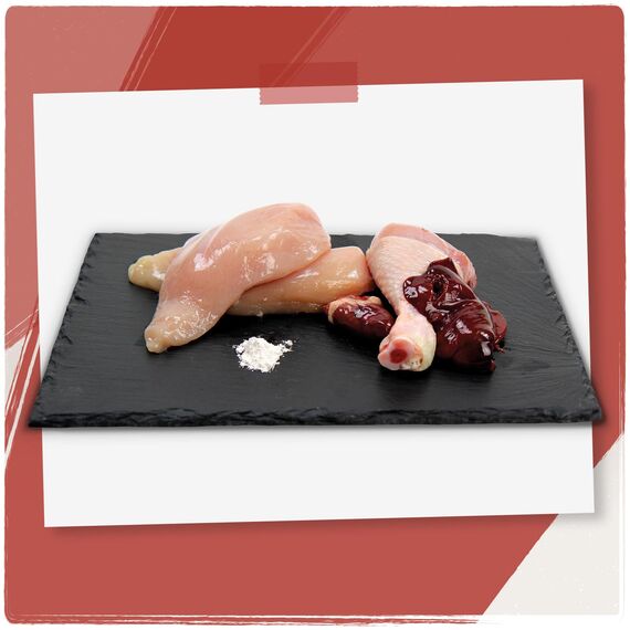 Venandi Animal – Premium Katzenfutter – Huhn als Monoprotein, Nassfutter, getreidefrei und naturbelassen, 6er Pack (6 x 200g)