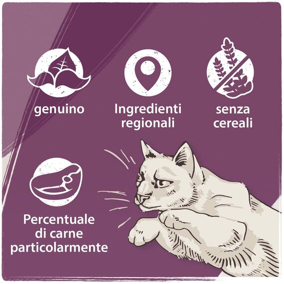 Venandi Animal - Premium Nassfutter für Katzen - Ente als Monoprotein 6er Pack (6 x 800 g), getreidefrei, Monoprotein