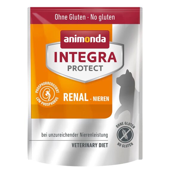 animonda INTEGRA PROTECT Katzenfutter Renal (Niere) (1 x 300g), v von Veterinären empfohlen bei Niereninsuffizienz, Hochwertiges Diätalleinfutter für erwachsene Katzen