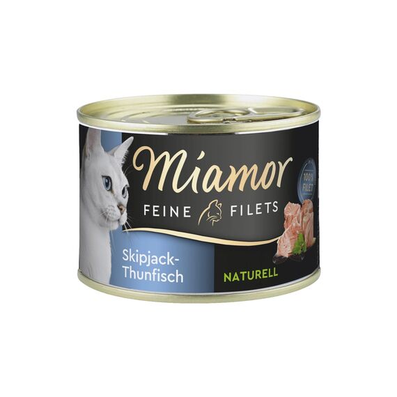Miamor Feine Filets Naturell Skipjack-Thunfisch 12x156g
