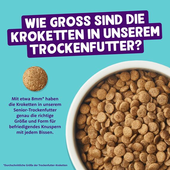 Edgard Cooper Katzenfutter, Trockenfutter für Senior Katzen, Truthahn Huhn, 2kg, Katzenfutter trocken ohne Zucker, getreidefrei, sterilisierte und aktive Katzen, Hypoallergen, frischer Fleisch