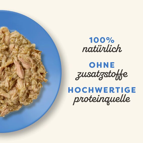 Applaws Premium Natural Katzenfutter Nass, Fischauswahl in Brühe 70g Portionsbeutel (12x70g )