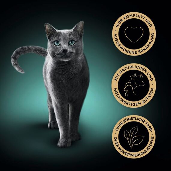 Sheba Selection Katzen Nassfutter im Portionsbeutel mit Huhn und Rind in Sauce 28x85g