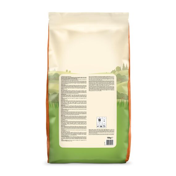 by Amazon Katzenfutter für ausgewachsene Katzen, Fein zubereitetes Trockenfutter mit frischem Huhn und Reis, 10 kg (1er-Pack)(Zuvor eine Marke von Lifelong, gleiches Produkt)