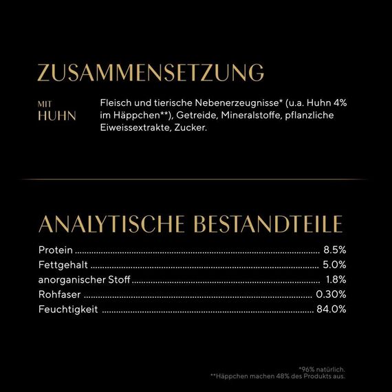 Sheba Schale Nassfutter für Katzen Delikatesse in Gelee mit Huhn 2 x 11 x 85g