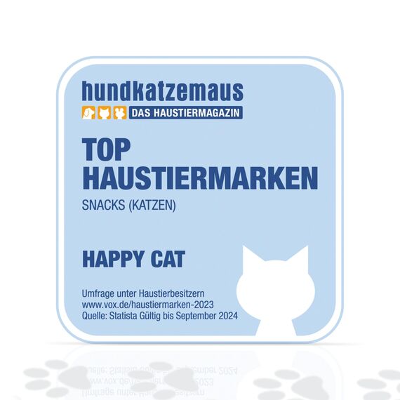 Happy Cat 70623 - Sensitive Meat in Sauce Magen & Darm Pouch - Nassfutter für Sensible Katzen und Kater - 85g Inhalt
