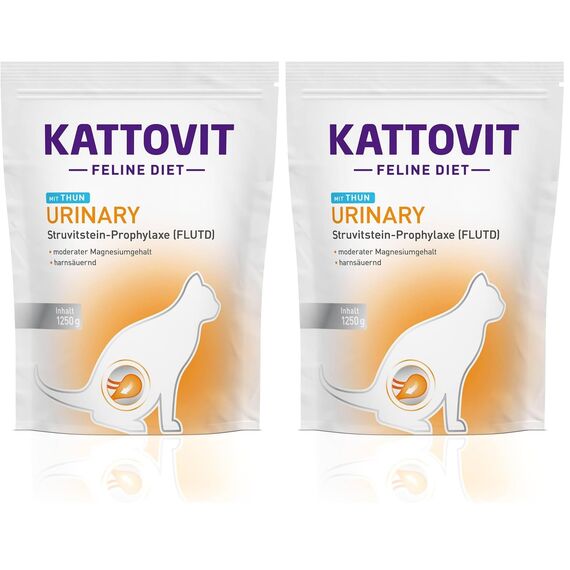 Kattovit Feline Urinary Thunfisch 1 x 1,25kg (Packung mit 2)