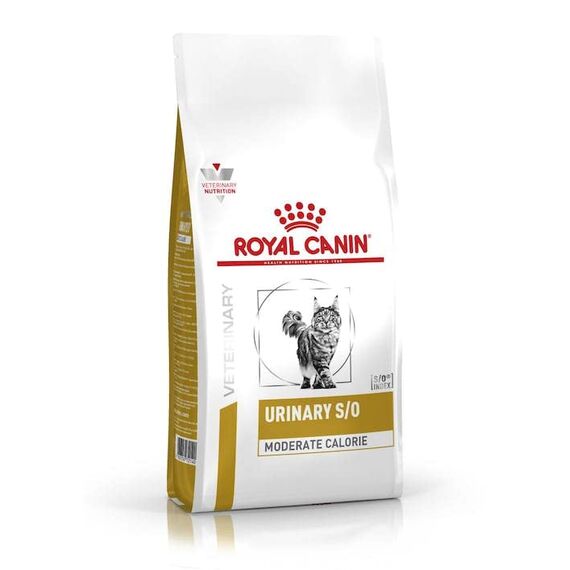 Royal Canin Veterinary Urinary S/O Moderate Calorie | 3,5 kg | Trockenfuttermittel für Katzen | Zur Unterstützung bei Struvitkristallen | Moderater Energiegehalt
