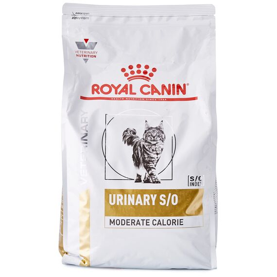 Royal Canin Veterinary Urinary S/O Moderate Calorie | 3,5 kg | Trockenfuttermittel für Katzen | Zur Unterstützung bei Struvitkristallen | Moderater Energiegehalt