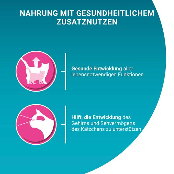 PURINA ONE BIFENSIS JUNIOR 1–12 Katzenfutter Kitten trocken, reich an Huhn, 6er Pack (6 x 1,4kg)