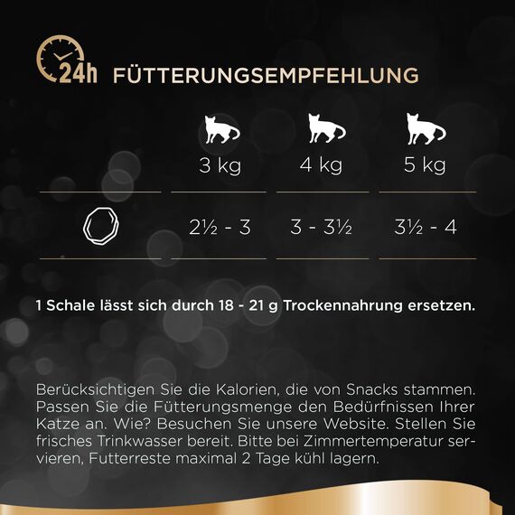 SHEBA Schale Nassfutter für Katzen Finesse Feine Pastete mit Huhn 22 x 85g (Packung mit 2)