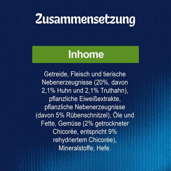 FELIX Inhome Sensations Katzenfutter trocken für Hauskatzen, mit Huhn & Gemüse, 2er Pack (1 x 1kg)