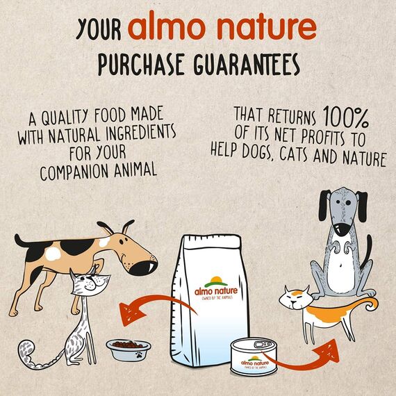 almo Nature Cat Dry Holistic Urinary Huhn, 2 kg, 2000 g, 3 Stück