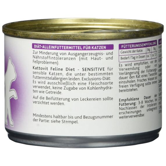 Kattovit Katzenfutter Sensitive Protein 175 g, 12er Pack (12 x 175 g)