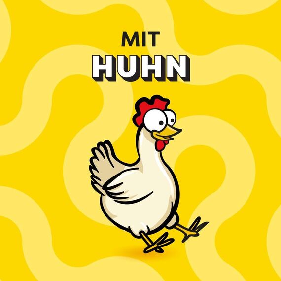 Dreamies Klassiker Katzensnacks mit Huhn – Katzenleckerli mit knuspriger Textur und cremiger Füllung – 4 x 180g