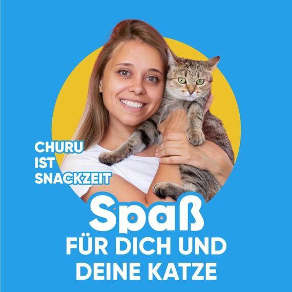 INABA Churu Bites mit 40% Hühnerfleisch Leckerli Katze, Ohne Getreide, Ohne Zucker, Perfekt zum Verstecken von Medikamenten, Ohne Tierische Nebenprodukte Katzen Leckerlies 30 g (1er Pack)