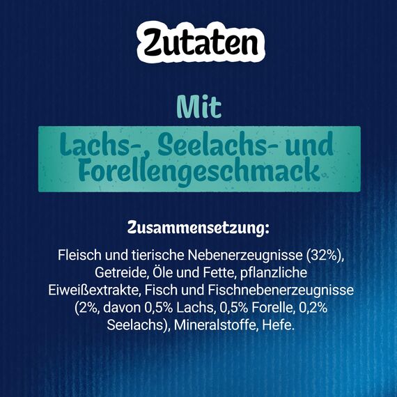 Felix Knabber Mix Original und Strandspaß, Katzensnack mit verschiedenen Sorten Mixtray, 2er Pack (8X 60g)