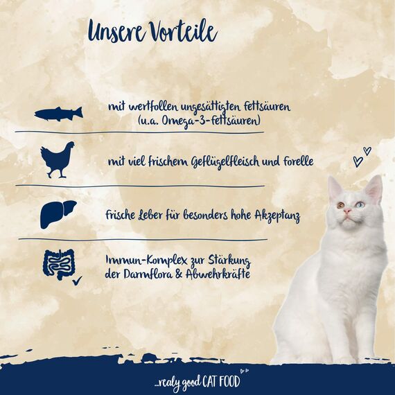 Sanabelle Adult mit Forelle | Katzentrockenfutter für ausgewachsene Katzen (ab dem 12. Monat) | 1 x 2 kg