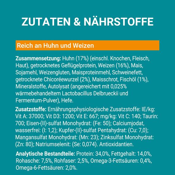 PURINA ONE BIFENSIS Urinary Care Katzentrockenfutter: reich an Huhn & Weizen, für gesunde Harnwege, Nieren, Haut, schönes Fell, 6er Pack (6 x 1.5 kg)