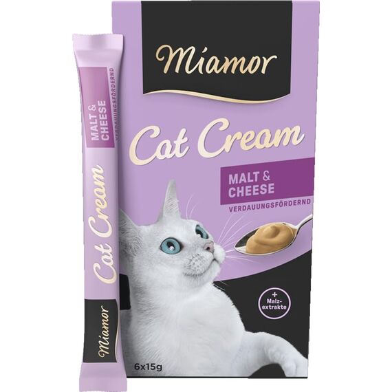 Miamor Cat Snack Malt-Cream + Käse 11x6x15g