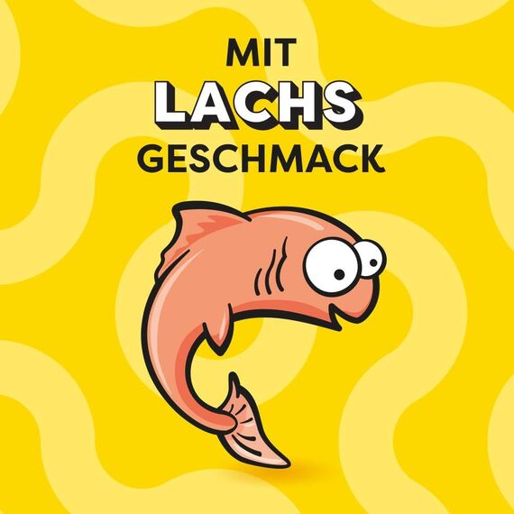 Dreamies Katzensnacks mit Lachsgeschmack, 4er Pack, 4x180g – Außen knusprige & innen cremige Katzenleckerlis