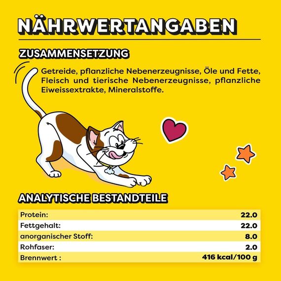 Dreamies Katzensnacks mit Lachsgeschmack, 4er Pack, 4x180g – Außen knusprige & innen cremige Katzenleckerlis