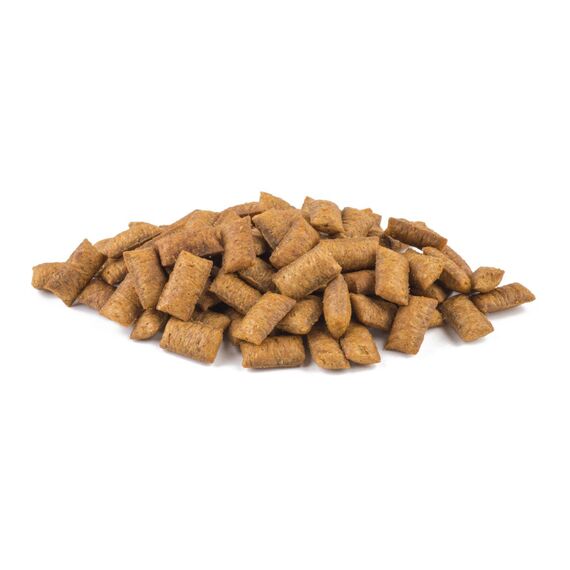 Vitakraft Crispy Crunch, knusprige Snackkissen gefüllt mit Malz, Katzensnack, zur Vorbeugung von Haarballen, ohne Zusatz von Zucker (1x 60g) (Packung mit 10)