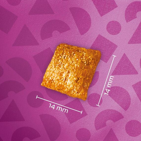 Whiskas Pounce & Play Katzensnacks im Portionsbeutel für ausgewachsene Katzen mit Huhn 8x45g