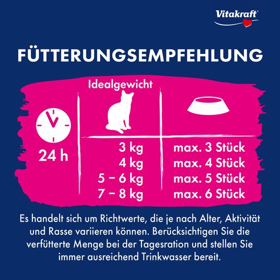 Vitakraft Cat YUMS, Katzensnack, mit Käse, extra fleischig, mit sichtbarer Füllung, im wiederverschließbaren Beutel, ohne Zusatz von Zucker und Getreide (1x 40g) (Packung mit 10)