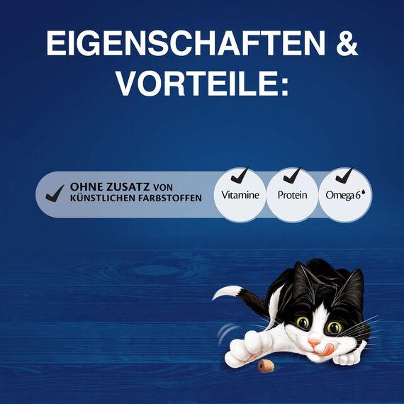 Felix Play Tubes Katzensnack, Leckerli zum Spielen, mit Truthahn- und Schinkengeschmack, 5er Pack (5 x 180g)