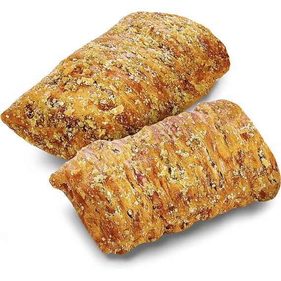 Vitakraft Crispy Crunch, knusprige Snackkissen gefüllt mit Pfefferminzöl, prophylaktische Wirkung, Katzensnack, ohne Zusatz von Zucker (1x 60g)