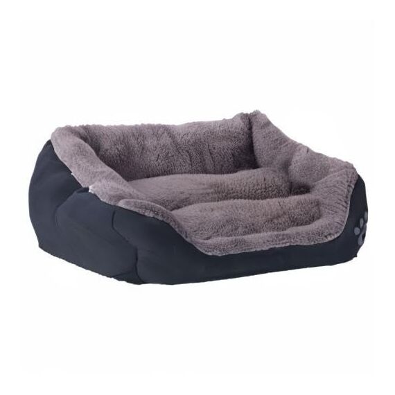 AcserGery Haustier Katzenbett Kissen Weich Hundebett Warm Hundeschlafplatz Katzendecke Hundematratze Hundesofa Katzensofa (Schwarz)
